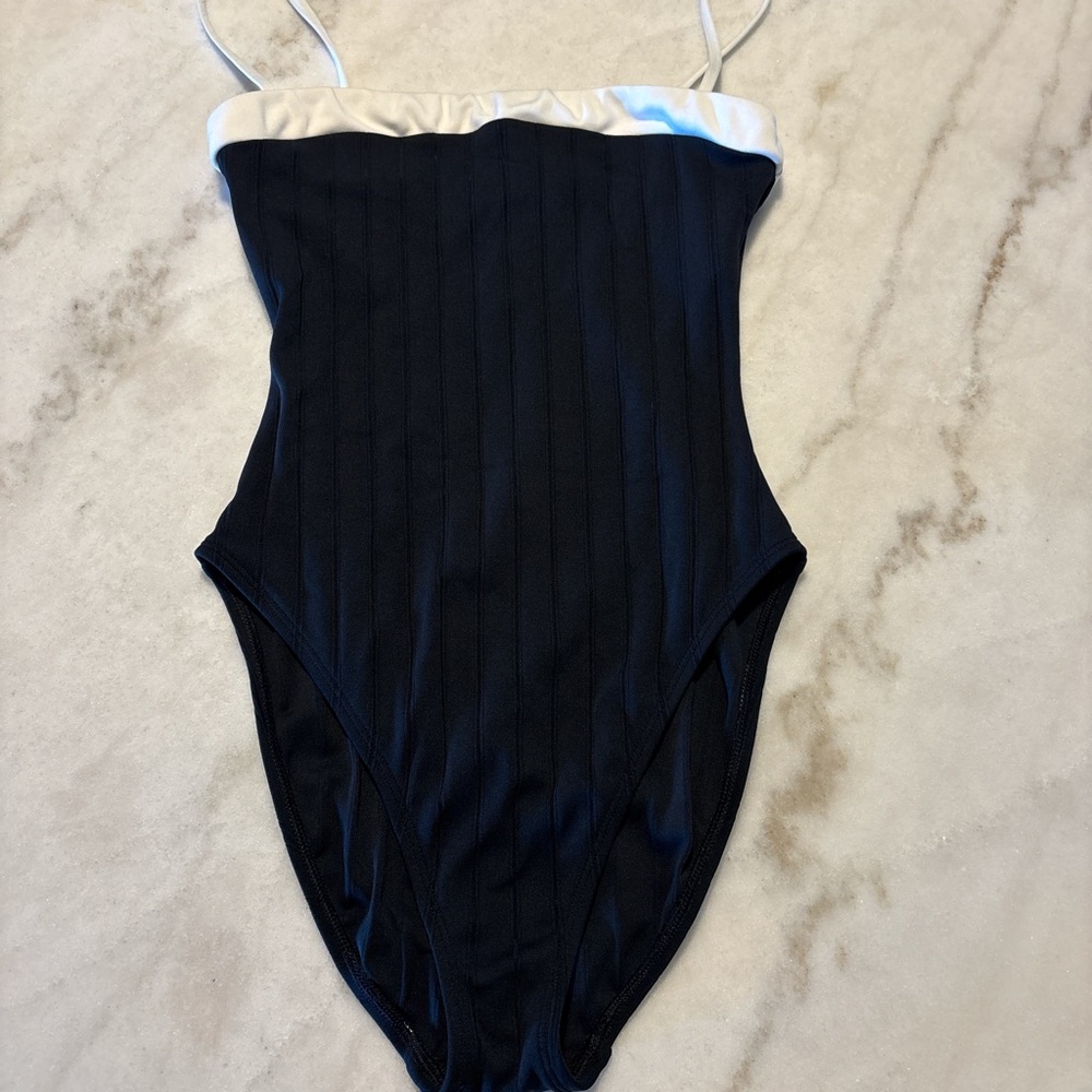 La Blanca Black and White Swim Coverup